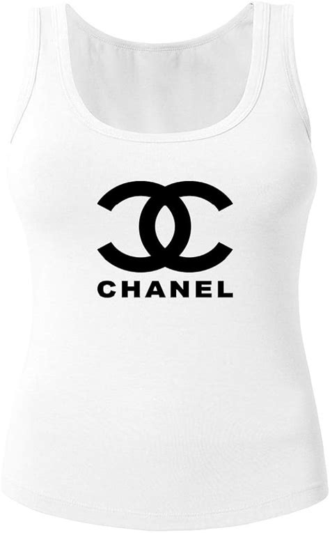 cheap chanel tank tops|chanel logo shirts for women.